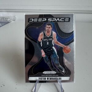 2024 2025 Panini Prizm Victor Wembanyama Deep Space Card. Mint condition
